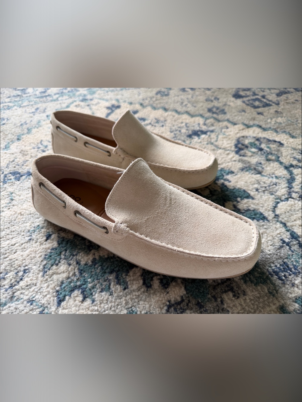 Aldo Pillow Walk Men's Suede Slip-On Loafers in Light Tan